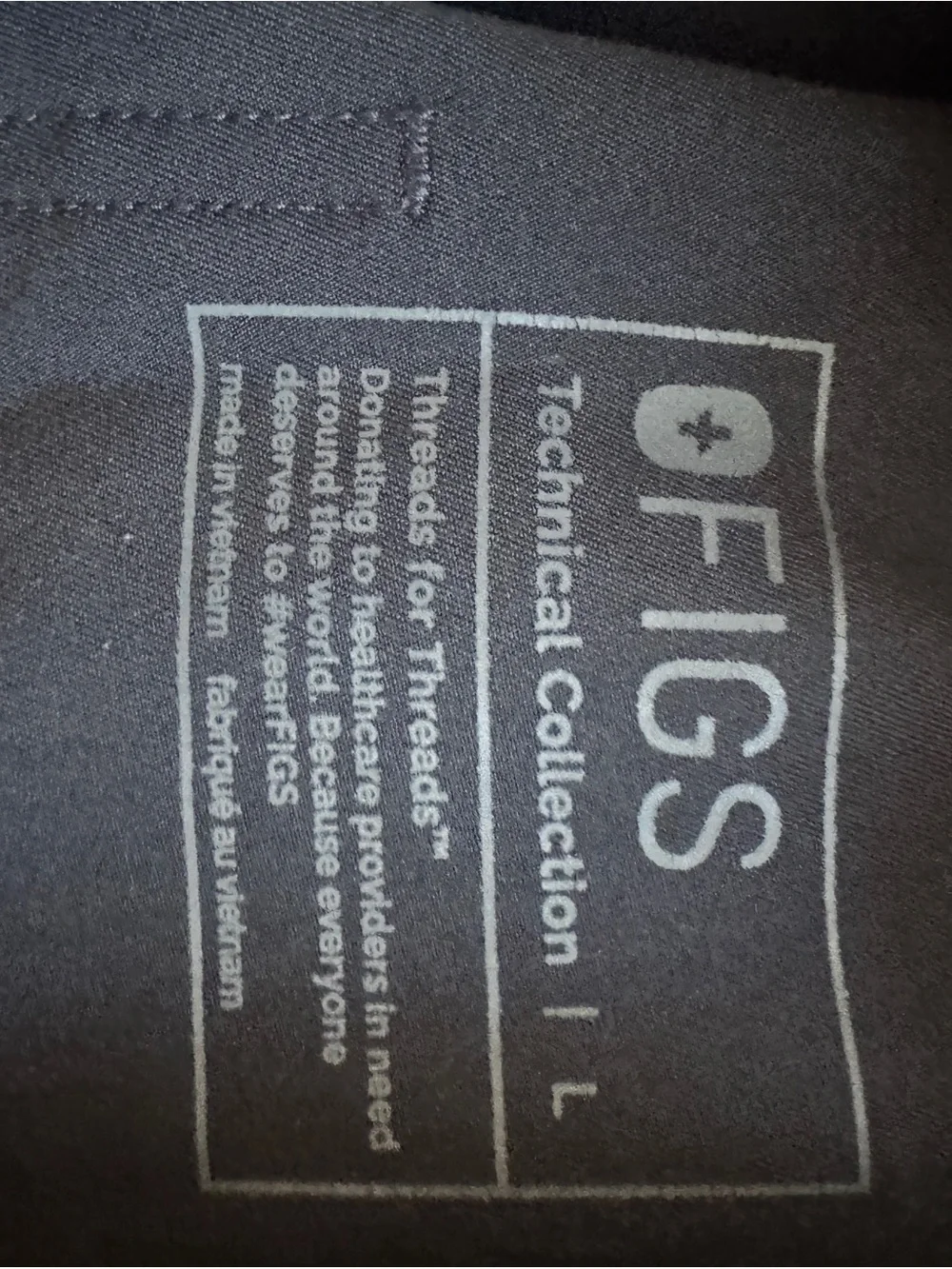FIGS Mens L Cairo Cargo Scrub Pants Navy Blue Drawstring Technical Collection